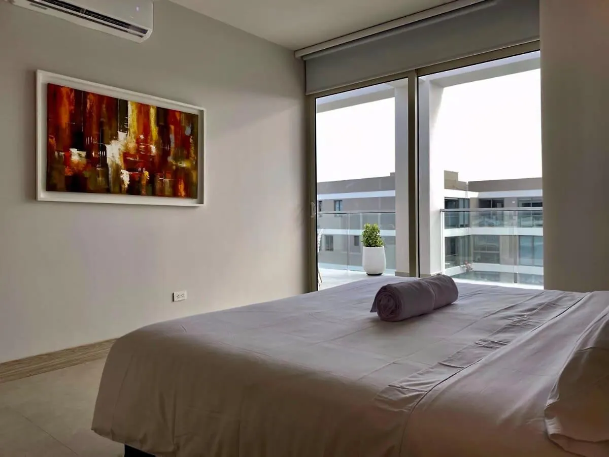 Cozy 2Br With Impressive Balcony In Cartagena Apartamento